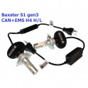 Лампы светодиодные Baxster S1 gen3 H4 H/L 5000K CAN+EMS (2 шт)