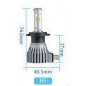 LED лампы головного света iDial H7 Z4 CSP 8000Lm 6000К