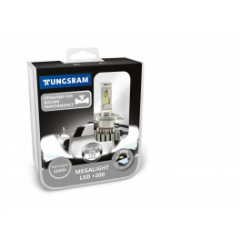 Лампы Tungsram Megalight LED H4 6000K 60430 PB2