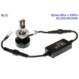 QLine Ultra +150% D1/D2/D3/D4S 6000K 49W (2шт.)