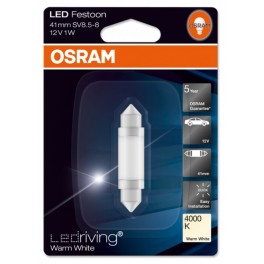 Світлодіодна лампа C5W Osram 4000K (41мм)