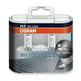 Автомобильные лампы Osram Silverstar 2.0 H7 +60% Автомобильные лампы Osram Silverstar 2.0 H7 +60%