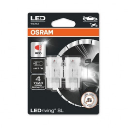 LED Osram W21W 7505DRP-02B червоні