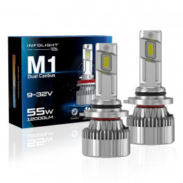 LED лампи Infolight M1 Dual Canbus HB4 (9006) 55W
