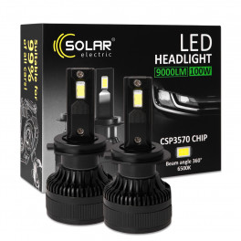 LED лампи H7 Solar 100W 8607S2