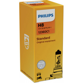 Автомобильная лампа Philips H8 12360