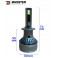 Світлодіодні лампи Baxster H11 12V 6000K PL (Power Light) 2шт.