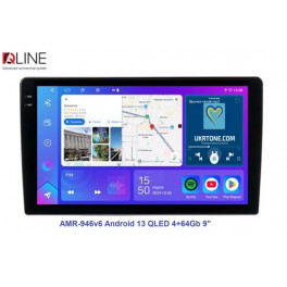 Qline AMR-946v6 Android 13 QLED 4+64Gb 9"  Qline AMR-946v6 Android 13 QLED 4+64Gb 9"