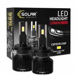 LED лампи H7 130W Solar 8707S2 (2 шт.)