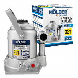 Домкрат гідравлічний пляшковий Molder MA29320 32т 