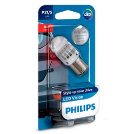 Philips P21/5W LED RED 12836