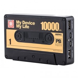 Remax кассета Power Bank Black 10000 mAh Remax кассета Power Bank Black 10000 mAh