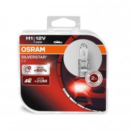 Автомобільні лампи Osram Silverstar 2.0 H1 +60%