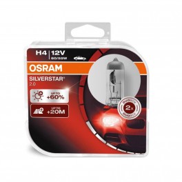Автомобильные лампы Osram Silverstar 2.0 H4 +60%