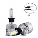 LED лампи H3 Idial Epistar COB 8000lm