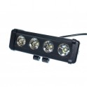 LED фара AllLight D-40W 4chip CREE 9-30V нижний крепеж
